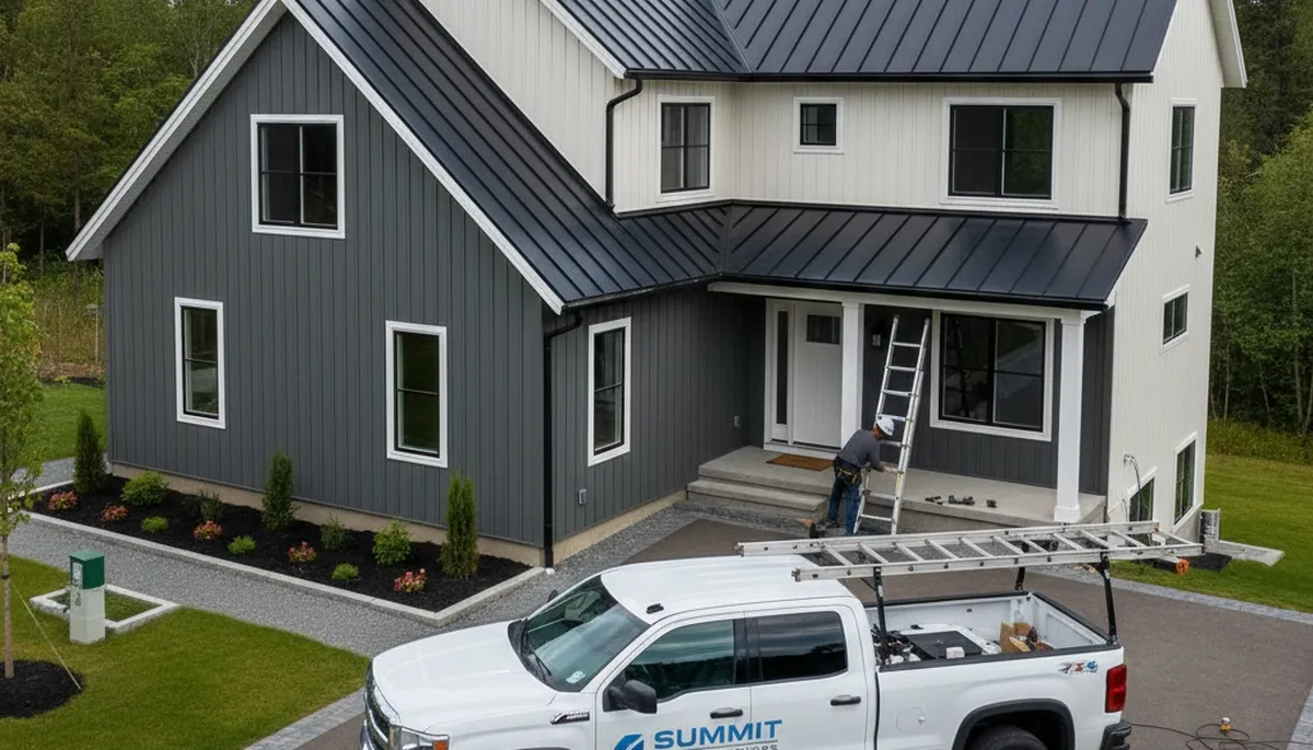 Professional metal roofing installation in Virginia Beach VA by Next Level Exteriors