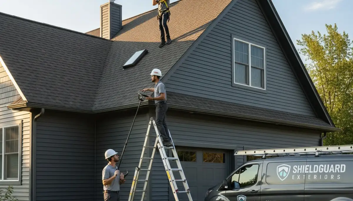 Professional roof inspection service in Virginia Beach VA by Next Level Exteriors