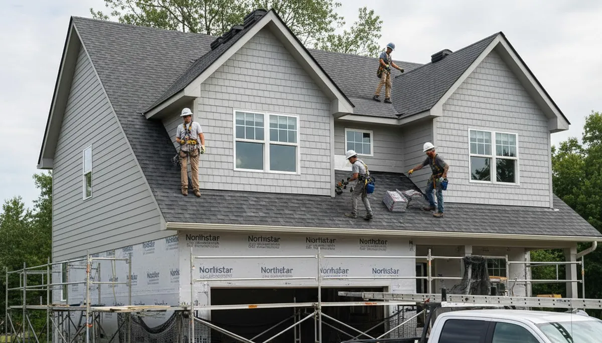 Professional roof installation by vinyl-siding experts in Virginia Beach, VA