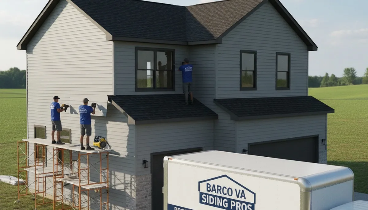 Vinyl siding installation in Virginia Beach, VA for a professional home exterior upgrade