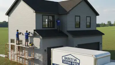 Vinyl siding installation in Virginia Beach, VA for a professional home exterior upgrade