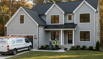 Professional vinyl siding installation on coastal home in Virginia Beach VA