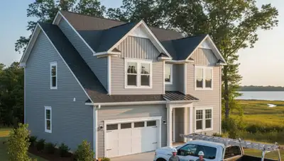 Professional vinyl siding installation on coastal home in Virginia Beach, VA
