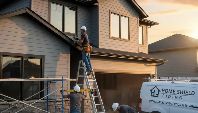 Professional vinyl siding installation on coastal home in Virginia Beach, VA by Next Level Exteriors