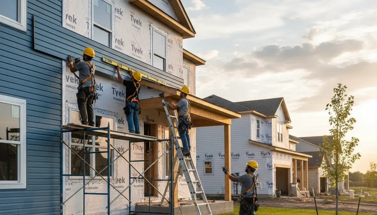 Vinyl siding installation on coastal home in Virginia Beach VA by Next Level Exteriors