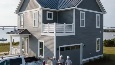 Professional vinyl siding installation in Virginia Beach VA homes by local siding experts