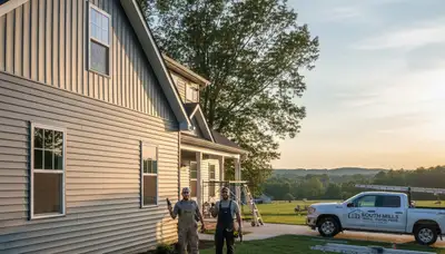 Vinyl siding installation on coastal home in Virginia Beach VA by local siding experts