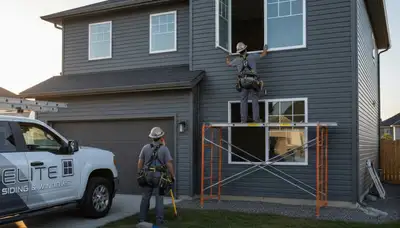 Professional window replacement and vinyl siding installation in Virginia Beach VA home exterior