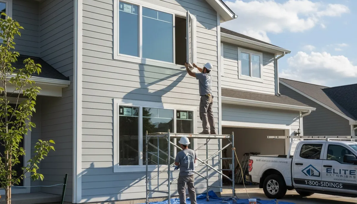 Professional window replacement in Virginia Beach VA by Next Level Exteriors siding experts