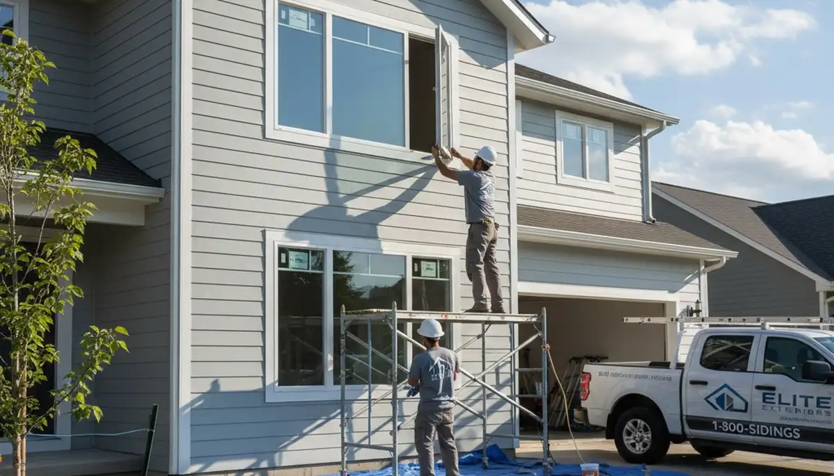 Professional window replacement in Virginia Beach VA by Next Level Exteriors siding experts